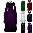 thumbnail image 1 of Mujeres Halloween victoriano renacimiento Medieval fiesta Cosplay disfraces carnaval gótico bruja, 1 of 3