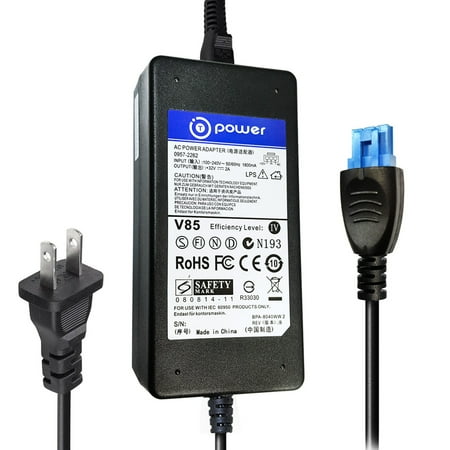 Photo Printer 540 Ac Adapter T POWER for HP Officejet Pro / PLUS 8000 8500 8500A 8250V 8250xi Series Color Inkjet All-in-one Printer (MODELS: A809, A809A, A910, A910N, A910A, A910G) Ac Dc adapter PSU Charger (3-Pin Blue Tip) Pow ()