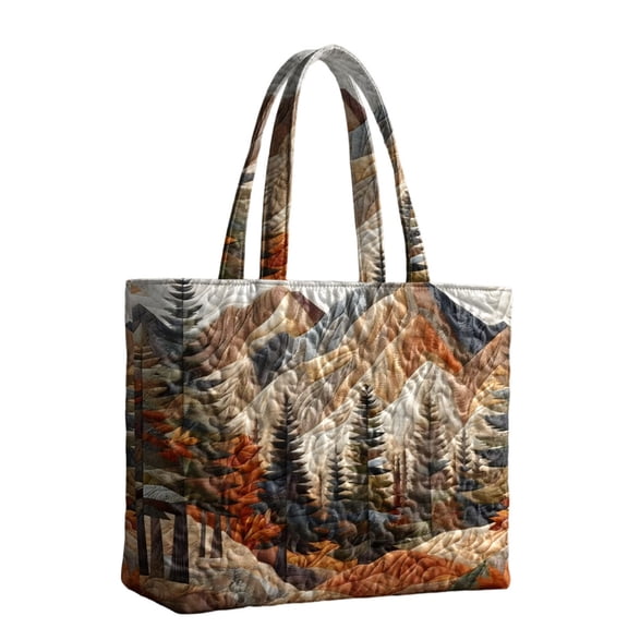Yopmin Quilted Tote Bags Vintage Lightweight Fashion Large Capacity Quilted Purse for Women Girls Shopping Travel