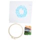 thumbnail image 4 of Embroidery Patterns Simple Beautiful Printed Embroidery Green Summer Pattern for Gift for Home Decoration, 4 of 8