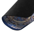 thumbnail image 3 of WIRESTER 13.77x10.23 in Super Size Rectangle Mouse Pad, Non-Slip X-Large Mouse Pad for Home, Office, and Gaming Desk - Vintage Oriental Blue Persian Floral Rug, 3 of 5