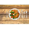 thumbnail image 3 of Mainstays McAllen 16-Piece Stainless Steel Flatware Set Silver, 3 of 8