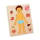 thumbnail image 2 of Juego de rompecabezas de madera del cuerpo humano para aprender las partes del cuerpo, tablero de actividades del cuerpo humano, esqueleto Chico, 2 of 9