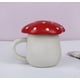 thumbnail image 3 of Cute Mushroom Mug with Lid, Hand Glazed Lid and Eyes, Safe Matte Ceramic Milk Mug, 12 oz Cartoon Tea Mug. Best gift for ladies and girls., 3 of 4