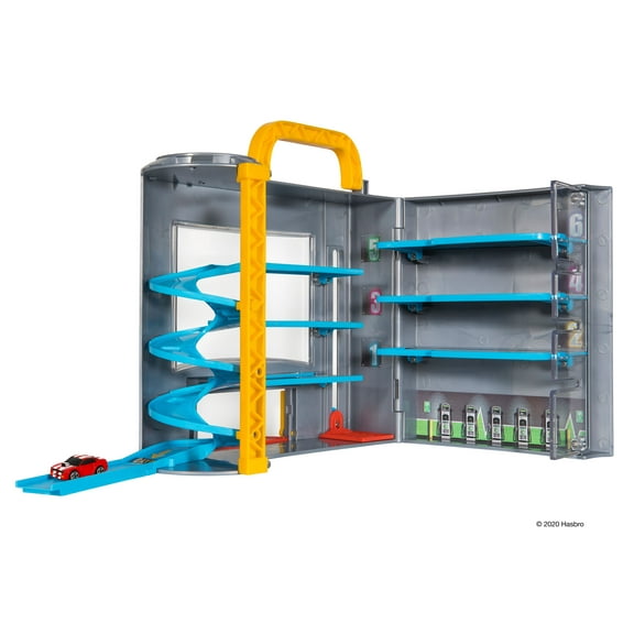 MICROMACHINES Medium Playset Park and Go Garage Playcase