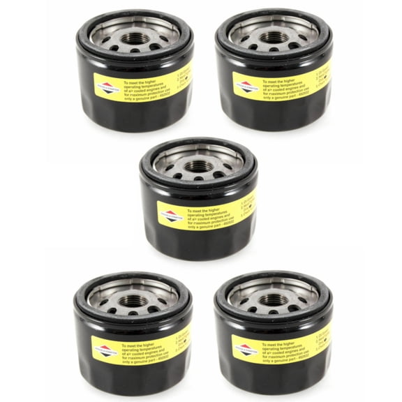 Briggs & Stratton Genuine OEM 492932 492932S Oil Filter (5 Pack)