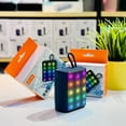 thumbnail image 4 of Bluetooth Speaker Wireless Portable Mini Speaker with LED Colorful Lights Stereo Sound TWS Small Speakers for Office,Party Camping,Shower,Home,Travel, 4 of 7