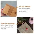 thumbnail image 3 of AURARMLET Passport Wallet Portable Felt 1Pack Organization Protection from Scratch or Wear for Men Women, 3 of 8