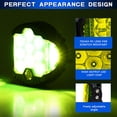 thumbnail image 2 of 2PCS 3inch LED Driving Light 75W 15000LM Work Light Pods Spot Flood Combo Beam Fog, 2 of 8