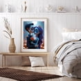 thumbnail image 6 of Diamond Art Kit for Adults, Cartoon Couple Romantic Print No.13 Diamond Painting for Adults Beginners, 5D DIY Diamond Art Painting Kits, Colorful Diamond Painting Craft for Home Decor 12x16, 6 of 7