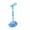 Blue, variant on (Clearance) XIANXIAN Kids Karaoke Machine with 2 Microphones and Adjustable Stand, Music Sing Along with Flashing Stage Lights and Pedals for Fun Musical Effects