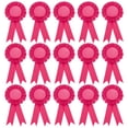 thumbnail image 1 of Uxcell Blank Award Ribbon, Participation Badge Ribbons for Competition Sports Event Light Red, 1 of 6