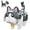 Cat - 673pcs, variant on SKQIT Bulldog Building Blocks - Cute Animal Dog - Mini Blocks (954Pcs)