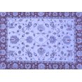 thumbnail image 1 of Ahgly Company Indoor Rectangle Abstract Blue Modern Area Rugs, 7' x 10', 1 of 4