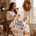 thumbnail image 6 of Autumn Thanksgiving Flannel Throw Blanket, Cute Fall Patterns Plushs Blanket, Super Soft Warm Blankets for Sofa Bed Camping Warm Light Weight Cover (27.6" x 39.4"), 6 of 7