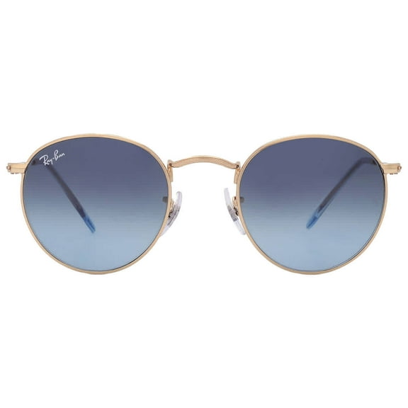 Sunglasses Ray-Ban RB 3447 001/3M Round Metal Gold Blue Gradient