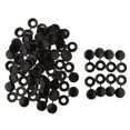 thumbnail image 4 of Tapas De Plástico Con Bisagras, Tapas De Rosca, Plegables Para Adaptarse A Un Tamaño De 6g O 8g, Piezas Para Tornillos De Fijación Ajustado Negro Baoblaze  Tornillos con bisagras Tapa de tapa, 4 of 8