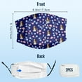 thumbnail image 3 of Cute English Springer Spaniel Dog Graphic Printed Cloth Face Masks Reusable Washable Adjustable for Child (1 PCS), 3 of 5