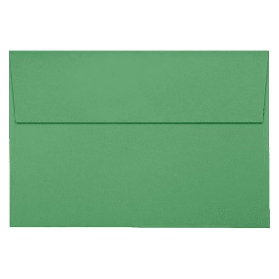 LUXPaper A8 Invitation Envelopes w/Peel & Press, 5 1/2 x 8 1/8, Holiday Green, 500 Pack
