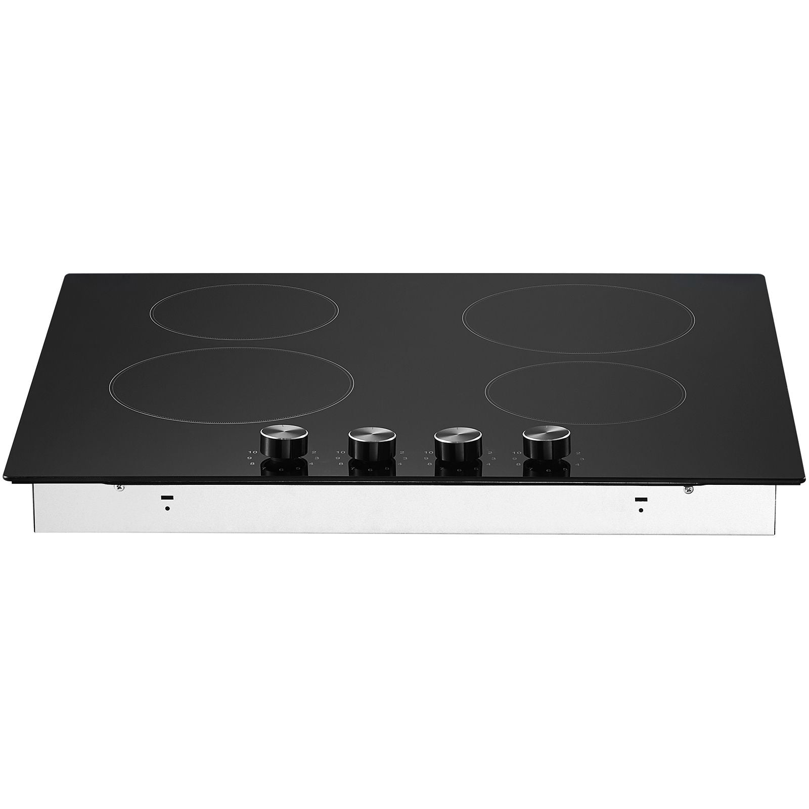 24 inch Electric Cooktop Built-in Stove Burner, 220-240V, Power 6000 W, 6000W High Power, 6000W Ceramic Top Radiant Cooktop, Safer routing, cleaner installation, and dependable power management