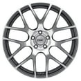 thumbnail image 3 of Tsw Nurburgring 20X8.5 5X108 40Et 76.1Cb Gunmetal W/ Mirror Cut Face Wheel, 3 of 3
