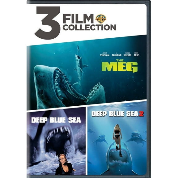 Deep Blue Sea/Deep Blue Sea 2/The Meg [DVD]