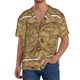 thumbnail image 1 of Fotbe World Map1 Camisa Estampada de Manga Corta para Hombre, Casual de Verano, Estilo Playero, Sin Arrugas-Large, 1 of 5