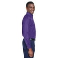thumbnail image 3 of Men's Easy Blend™ Long-Sleeve Twill&nbsp;Shirt with&nbsp;Stain-Release - TEAM PURPLE - 2XL, 3 of 3