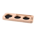 thumbnail image 2 of IROINID Decorations for Home Tables,Modern Room Decorations,Tamping StationSapele Coffee Bar Organizer with Non Mat Multi-Slot for Counter Holds TamperDistributorBasket, 2 of 5