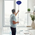 thumbnail image 2 of Bdday Shower Squeegee for Glass Doors Telescopic Household Cleaning Ceiling Fan Brush Fan Blade Removal Brush Ceiling Fan Blade Cleaning Duster Fiber Cleaning Brush Scraper Tool Kitchen, 2 of 3