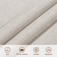thumbnail image 6 of HASLE 24" Square Storage Ottoman Coffee Table, Linen Tufted Ottoman with Reversible Wooden Tray Lid, Ample Storage Footstool, Beige, 6 of 8