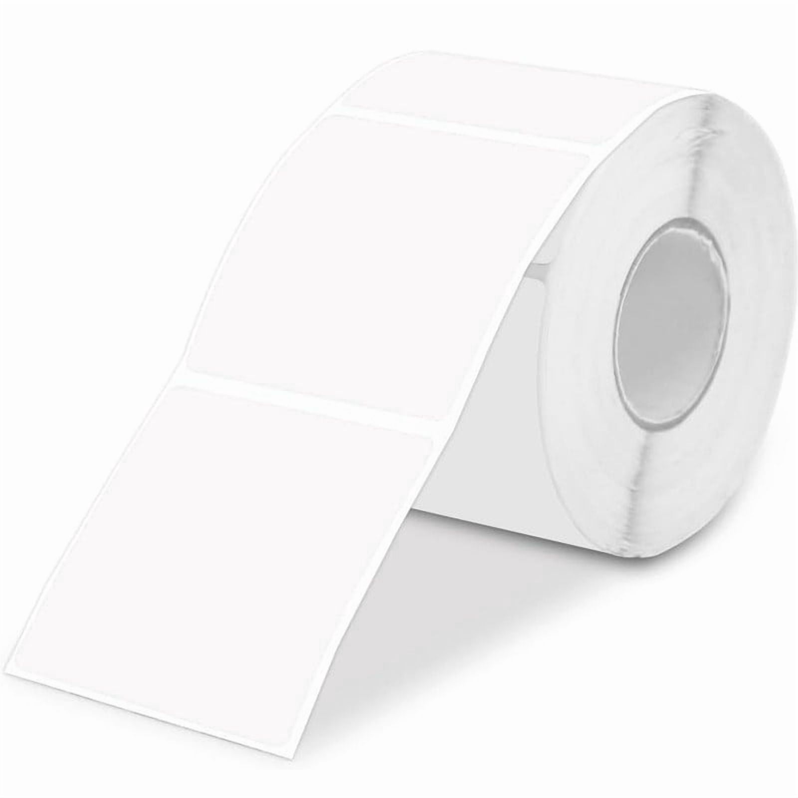 SJPACK 10 Roll 2"x2" Square Direct Thermal Labels Self Adhesive DIY Barcode QR Code Stickers for Zebra & Rollo 700/Roll