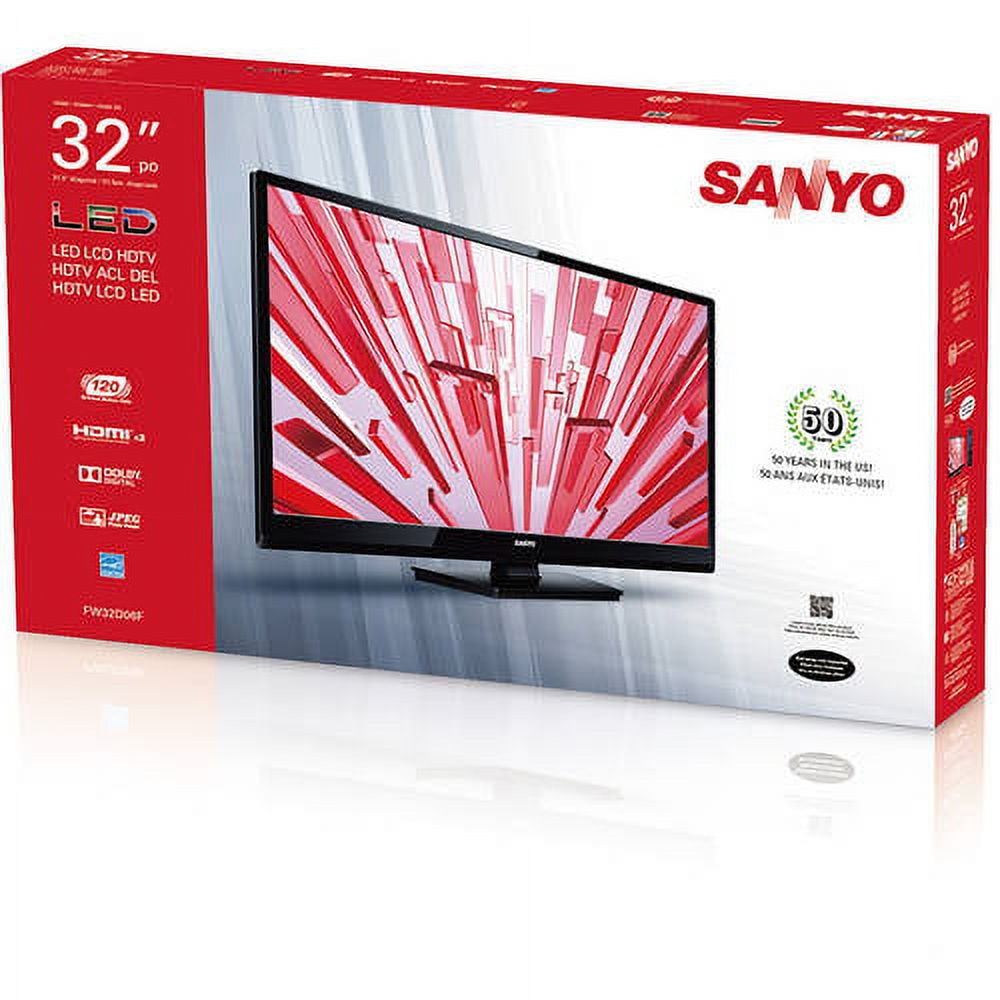 Sanyo FW32D06F 32" 720p 60Hz LED LCD HDTV - image 5 of 5