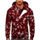 thumbnail image 1 of Hombres Casual Navidad Imprimir Deportes Fitness Pullover Sudadera con capucha y media cremallera Pompotops oipoqjl52543, 1 of 5