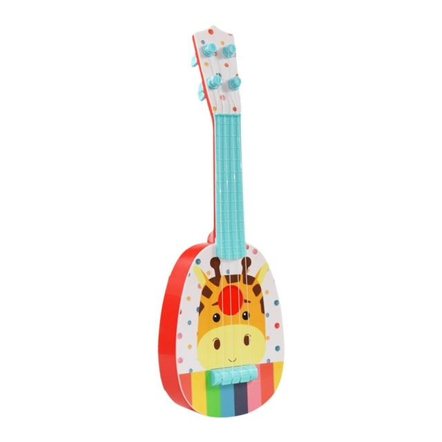 YIMWNYI Ukulele Guitar Toy, Musical Educational Toy, Portable Mini Guitar, Durable Nylon Strings, Perfect Gift for Little Musicians, Fun Learning Experience