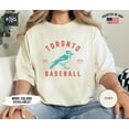 thumbnail image 1 of Toronto Baseball Shirt, Blue Jay Shirt de Baseball Jour de Match, Rétro Toronto Sports Apparel, Blu - comme sur l'Image - TG, 1 of 4