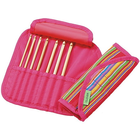 Clover Getaway Takumi Crochet Hooks Gift Set, Sizes E4-K10-1/2