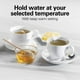 thumbnail image 2 of Tetera eléctrica Hamilton Beach, cristal transparente, 1,7 L, 40941R, 2 of 8