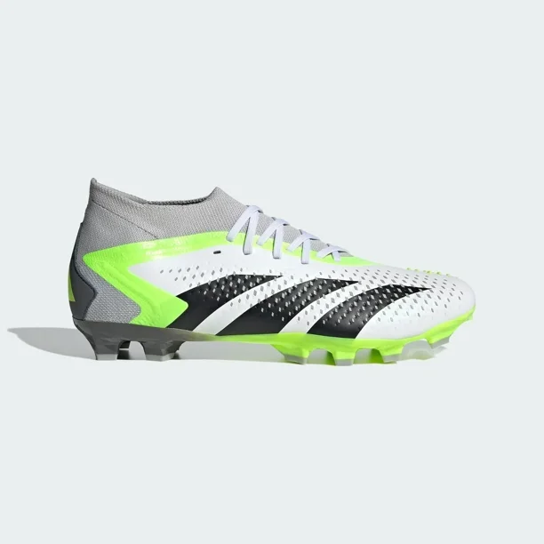 adidas Predator Accuracy.2 HG/AG IE9486 White/Black/Lemon Soccer Spikes