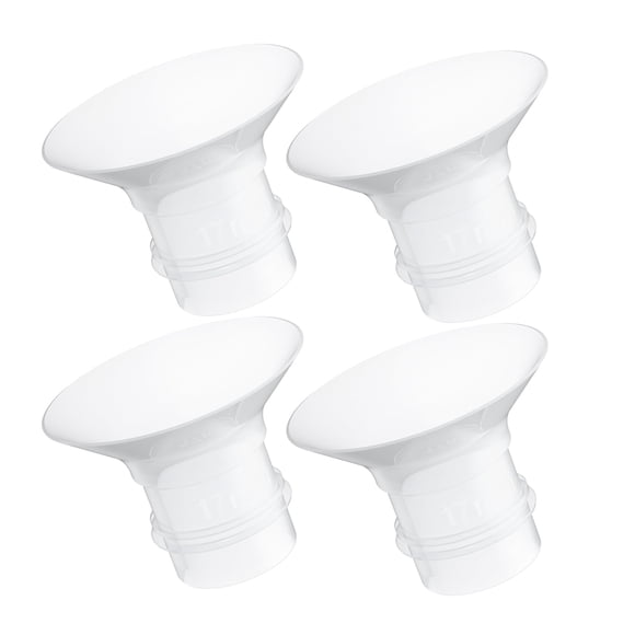 Insertos de Brida de Repuesto para Extractor de Leche Paruu P16 de 17 mm, Paquete de 4