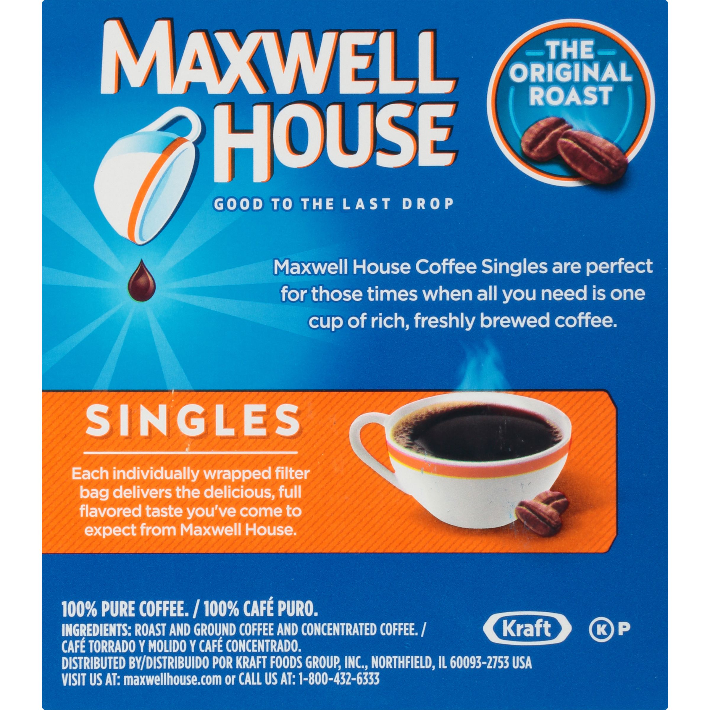Maxwell House Singles Original Roast 