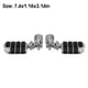 thumbnail image 4 of Motorbike Pedal trasero Ángulo Ajustable Detalleable Removible Reemplace Pedales de Motocicleta Componentes al aire libre Reemplazo para XL883 / 1200 Plata tholdsy VI002316-02, 4 of 7
