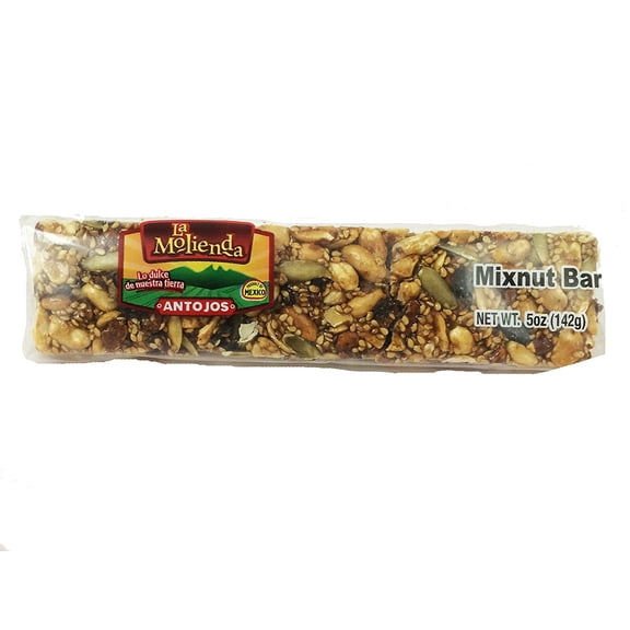 La Molienda Big Mixnut Bar, 5 oz. Bars (Pack of 12)
