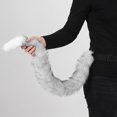 thumbnail image 4 of Hsqqdc Plush Gray Mouse Ears Shape Headband Set with Bow Tie and Tail, 4 Pieces, 4 of 7