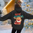 thumbnail image 7 of Towmus Womens Graphic Hoodies Casual Christmas Long Sleeve Hooded Sweatshirts Loose Comfy Fall Pullover Tops with Pockets S-3XL, 7 of 7