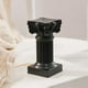thumbnail image 1 of Creativo Miniatura Pilar Romano Estatua Pedestal Candelabro Candelabro Soporte Mesa de Boda Interior Hogar Comedor Diseño de Fiesta Decoración Regalos , negro, 1 of 8