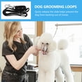 thumbnail image 3 of Luxshiny 2pcs Pet Grooming Table Ropes Black Polypropylene Quick-release Slide for Pet Owners, 3 of 8