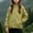 Green, variant on Rain Jacket for Girls Lightweight Waterproof Windbreaker Loose Fit Raincoat Hiking Outfits with Hoodie Yellow-A