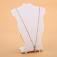 thumbnail image 4 of Jewelry Holder, Jewelry Display, Simple Exquisite Three-Dimensional Plastic Necklace Display is Designed for Displaying or Storaging Necklace and Earrings, Black, 4 of 7
