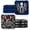 Gray / Blue Pirates and Krakens, variant on Play Platoon Pro Cornhole Bags Set of 8 - Professional Dual Sided Slick and Sticky Side Competition Corn Hole Bags - Tournament Series 4 Red & 4 Blue Nautical Stars & Stripes